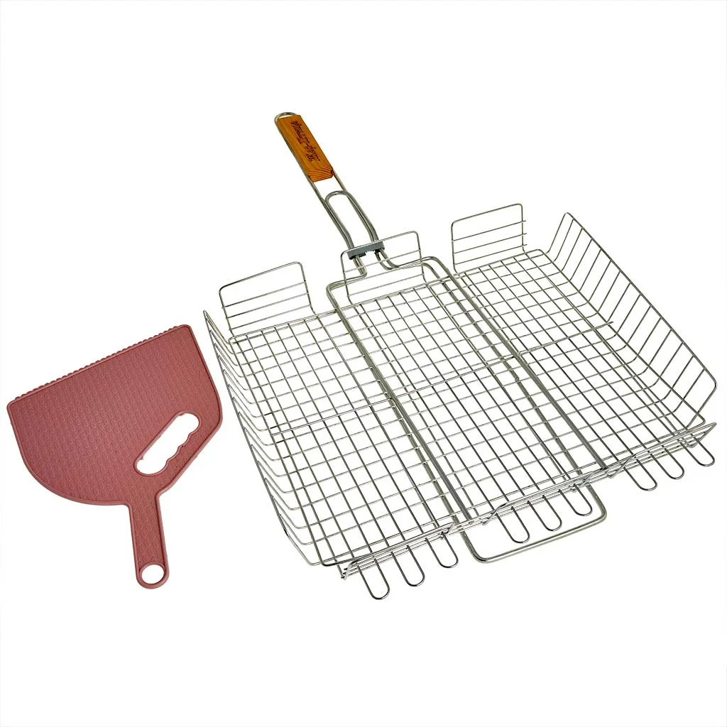 DELTA Решетка для барбекю Жар-Птица 420×350×50 мм A0001