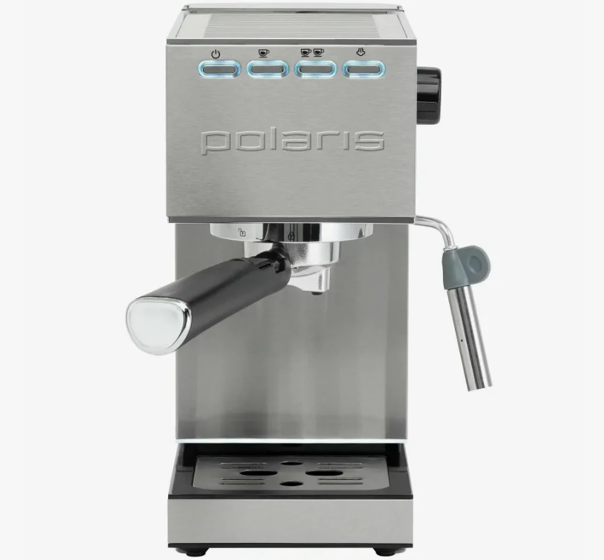 POLARIS Кофеварка рожковая PCM 1542E Adore Crema Нержавеющая сталь