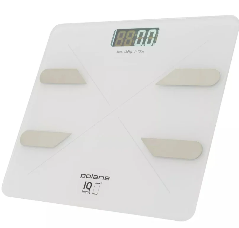 Polaris Весы напольные электронные PWS 1898 IQ Home Белый