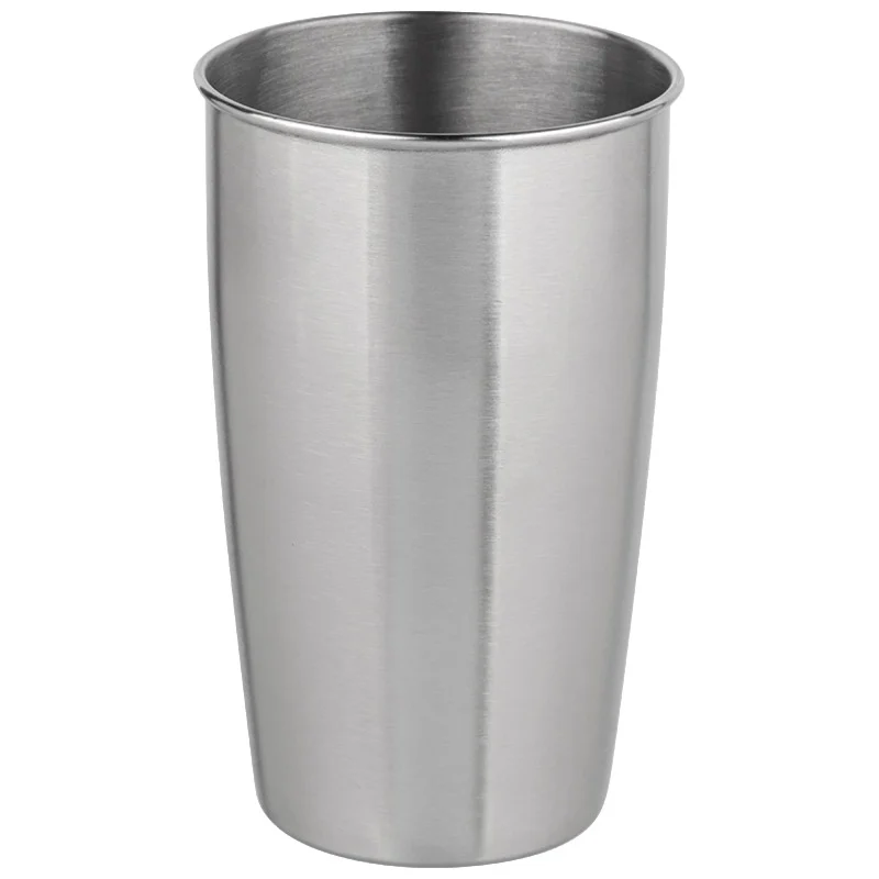 MALLONY Кружка (стакан) для кемпинга Camp-S20 из нержавеющей стали, объём: 380мл 109454-SK