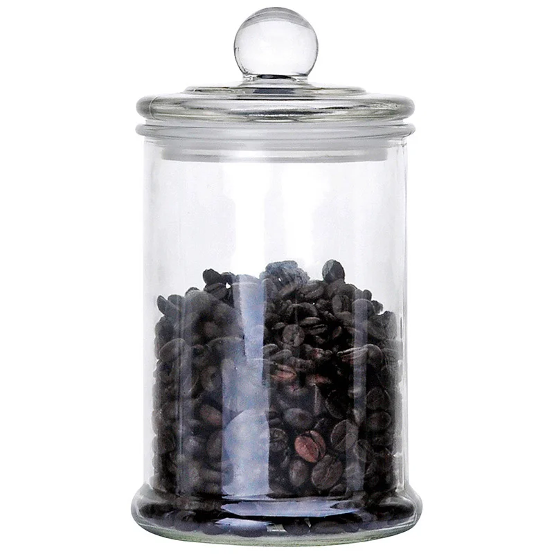 MALLONY Стеклянная банка для сыпучих продуктов с крышкой BANCA, объем: 0.75 л 003601-SK
