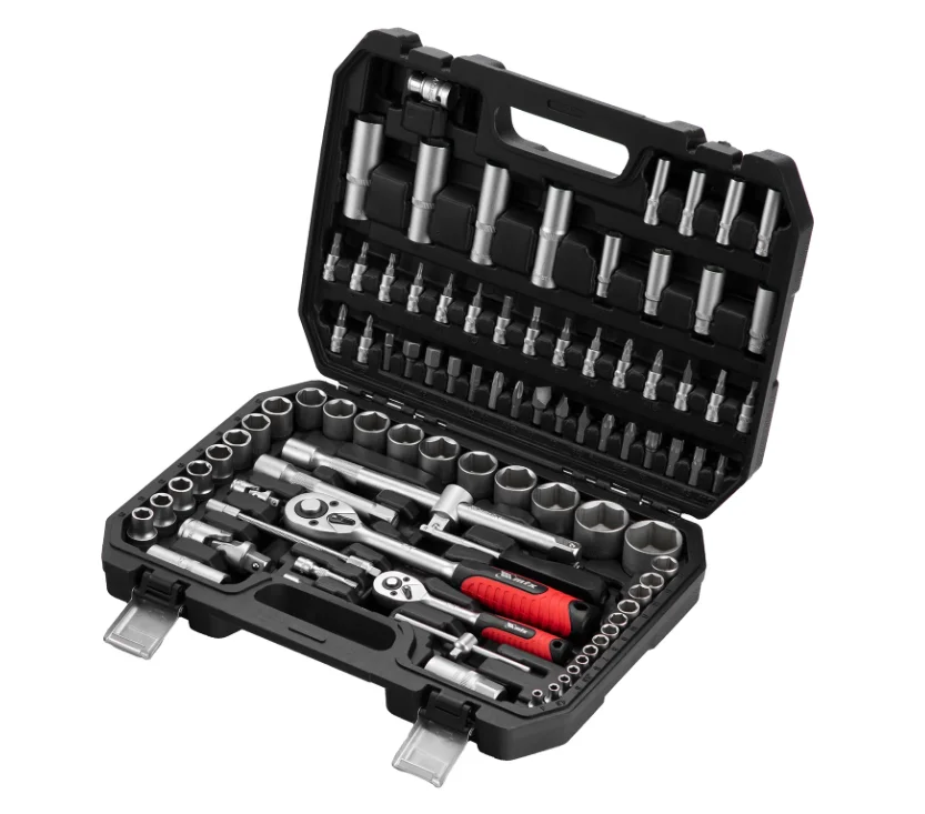 Matrix Набор инструментов, 1/2", 1/4", пластиковый кейс, 94 предмета 13530