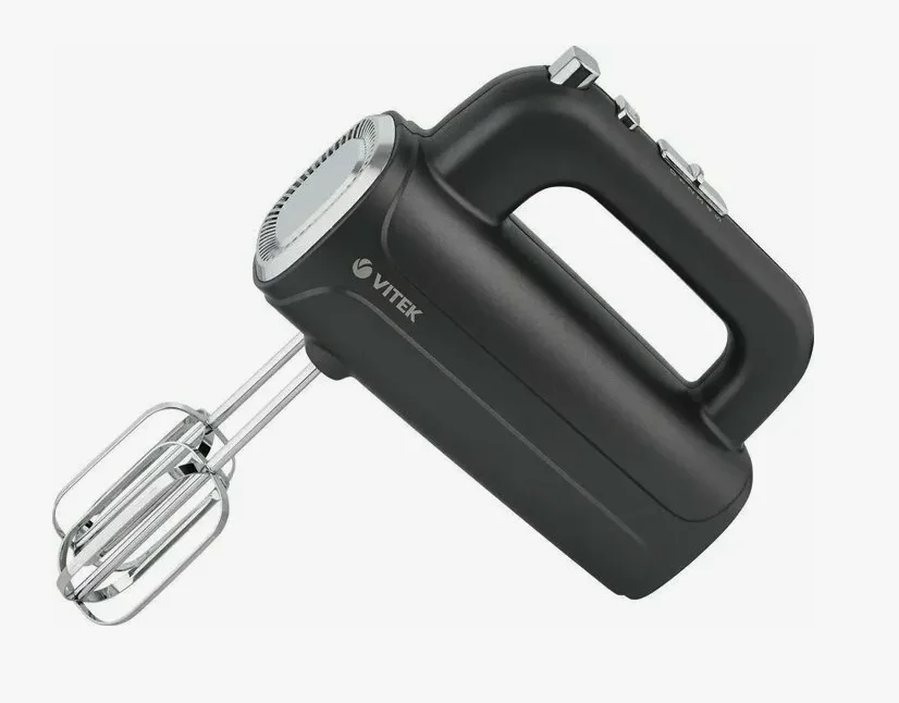 VITEK Миксер ручной VT-1482 черный/серебристый