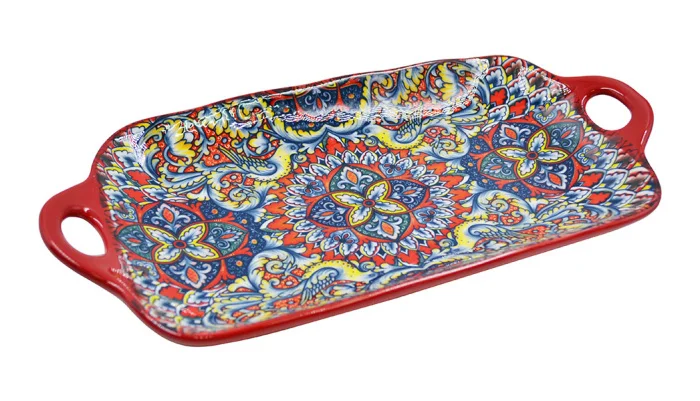 Lavenir Блюдо 460 мл, 31*15,5 см, Краски востока бгк12-6408