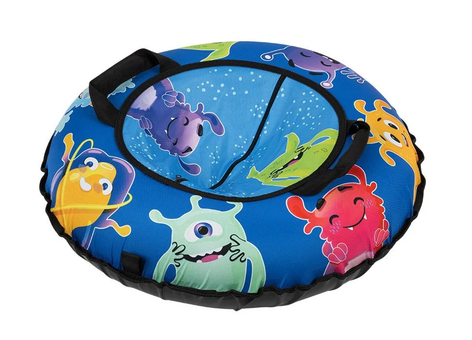 Mallony Санки надувные Ватрушка 0,75 м Оксфорд Монстрики 998445-SK Ecos