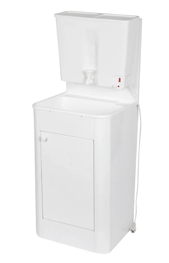 Mallony Умывальник ЭлБЭТ с металлической тумбой и электроводонагревателем ЭВБО-22 186255-SK