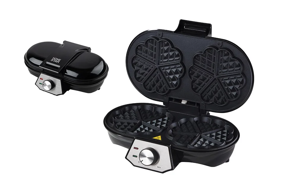 HomeStar Вафельница HS-2041, 1200Вт, венская вафля 108253-SK