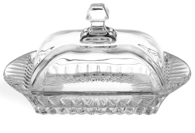 Lefard Масленка Muza Crystal 17,5*10,5 См. Высота=9 См. 195-234