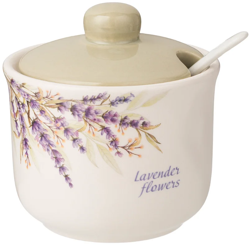 Lefard Сахарница С Ложкой Agness Душа Прованса 10*9,5 См 300 Мл 358-2057