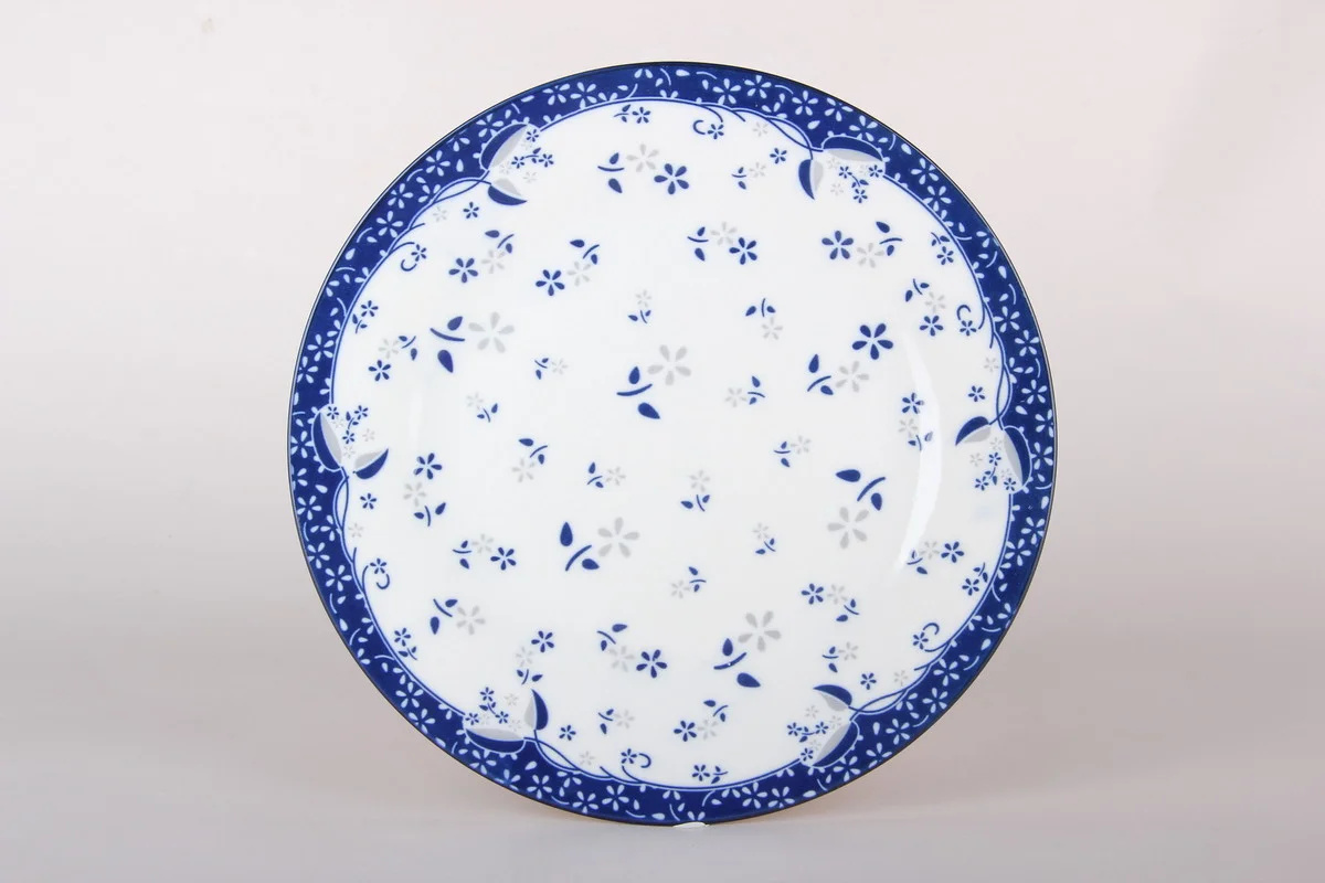 КОРАЛЛ Тарелка обеденная 23см. Лён ZX2502-9FP