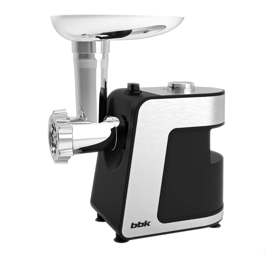 BBK Мясорубка 2000W BBK MG2000 металлик/черный