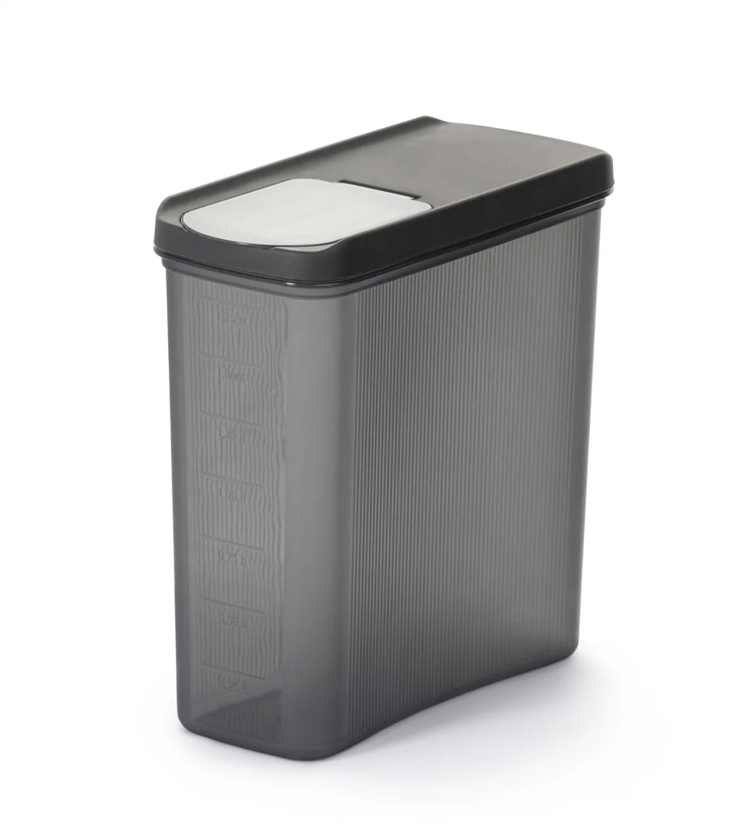 АЛЬТЕРНАТИВА Ёмкость для сыпучих продуктов 2 л. ЛАЙН М9006 ГРАФИТОВЫЙ
