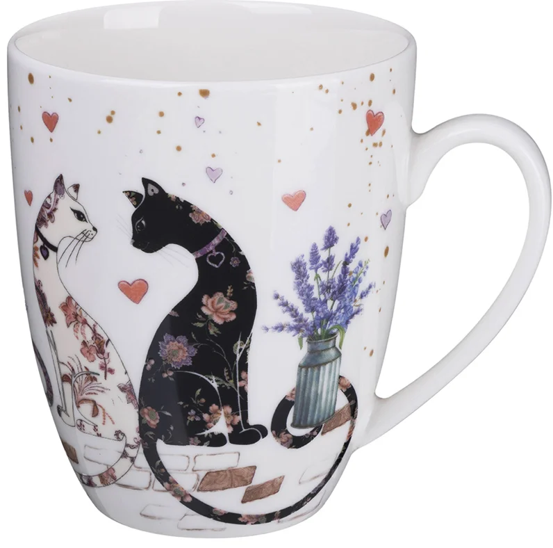 Lefard Кружка Лавандовые Коты 430 Мл 425-163