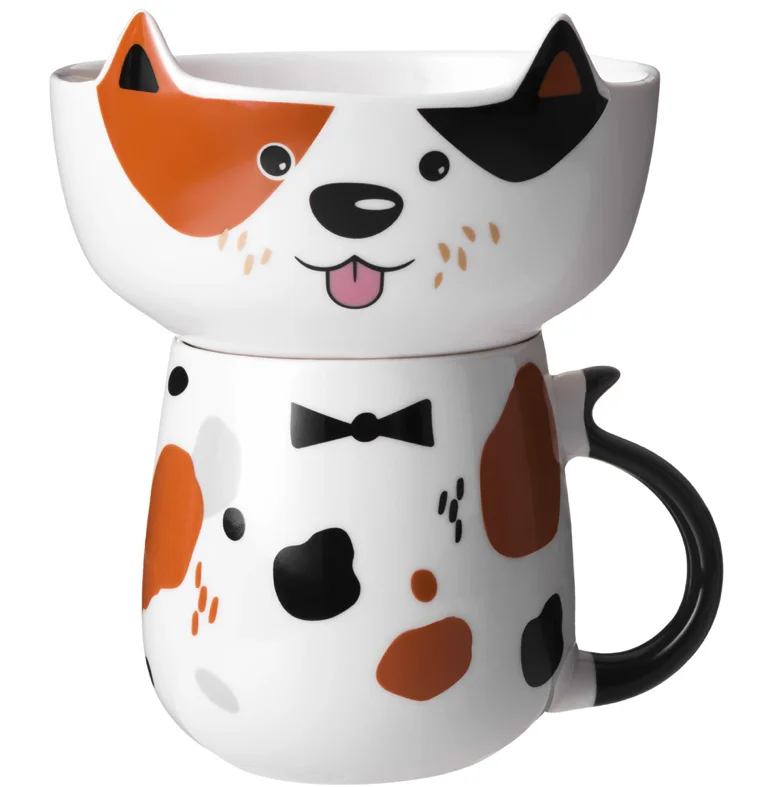 Lefard Набор Для Завтрака Dog, 2 Пр.: Салатник 500Мл, Кружка 450Мл 260-1082