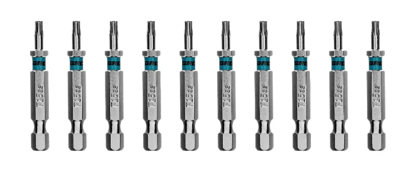 Gross Бита Torx 15х50мм, сталь S2, шестигр., 10 шт. 114609