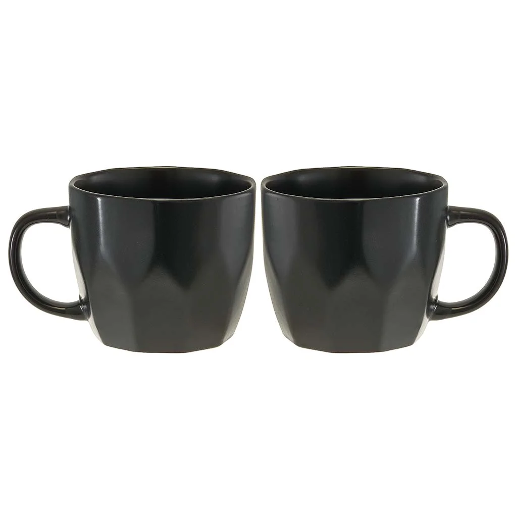 ROSARIO Набор кружек 2 предмета 400 мл Balance Ф11-076L/2 черный