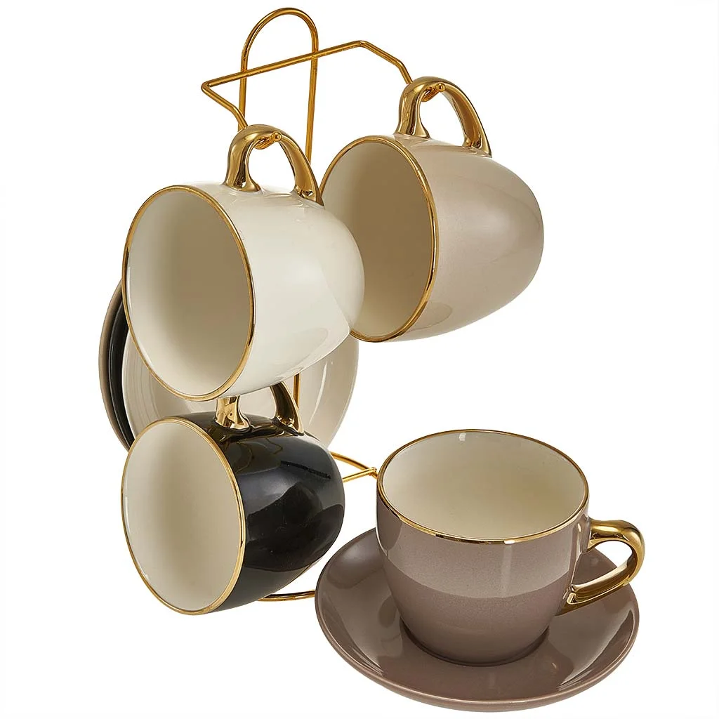 ROSARIO Чайный набор 8 предметов 240 мл Modern Ф11-059К/8