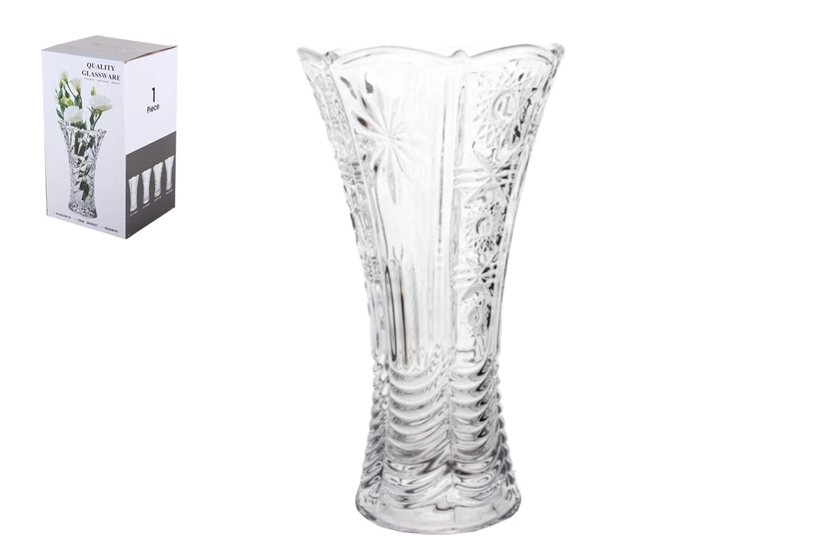 КОРАЛЛ Ваза для цветов 13х25,5см 9161