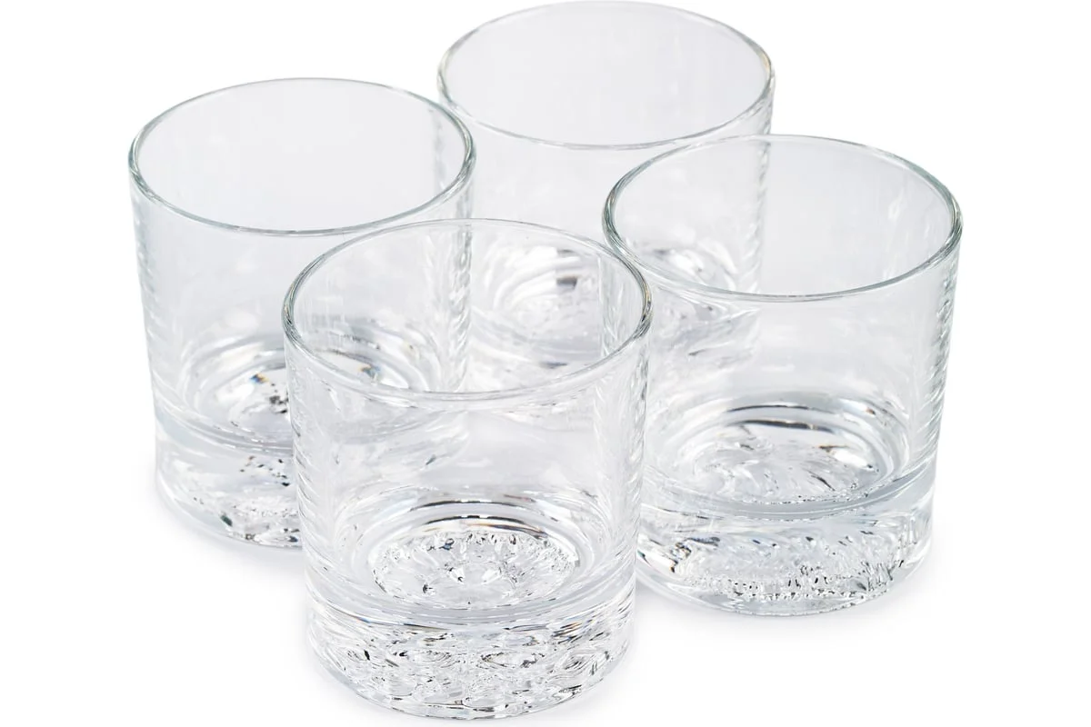 GLASSERIE Набор из 4-х стаканов для виски SPIRIT OF ANIMALS 300 мл GL012