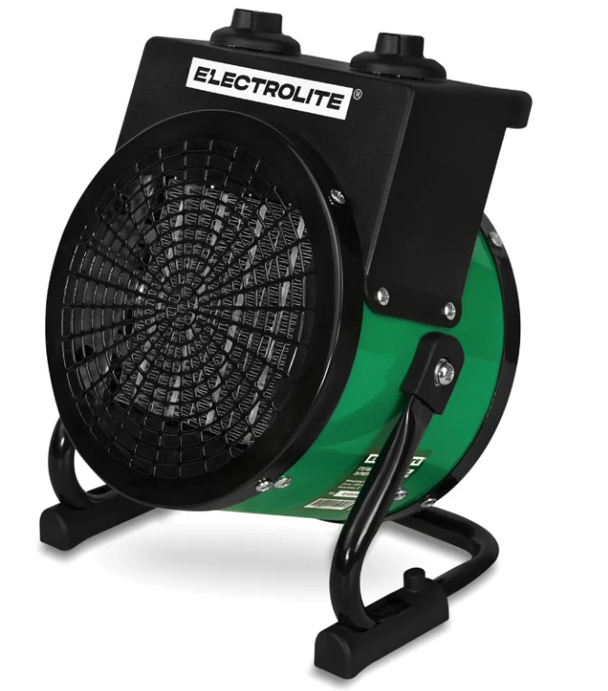 ELECTROLITE Пушка электрическая CH-2000S (220В/50Гц, 1000/2000Вт, произв-ть 160м3/ч, обогрев до 30м2)