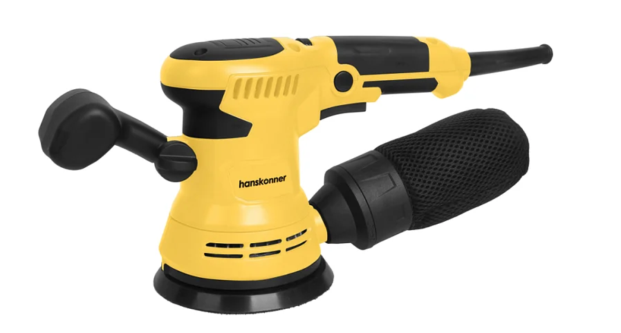 Hanskonner Эксцентриковая шлифмашина, 450Вт, 125мм, 8000-12000об/мин, КОНСТ ЭЛ-КА HOS8145RC