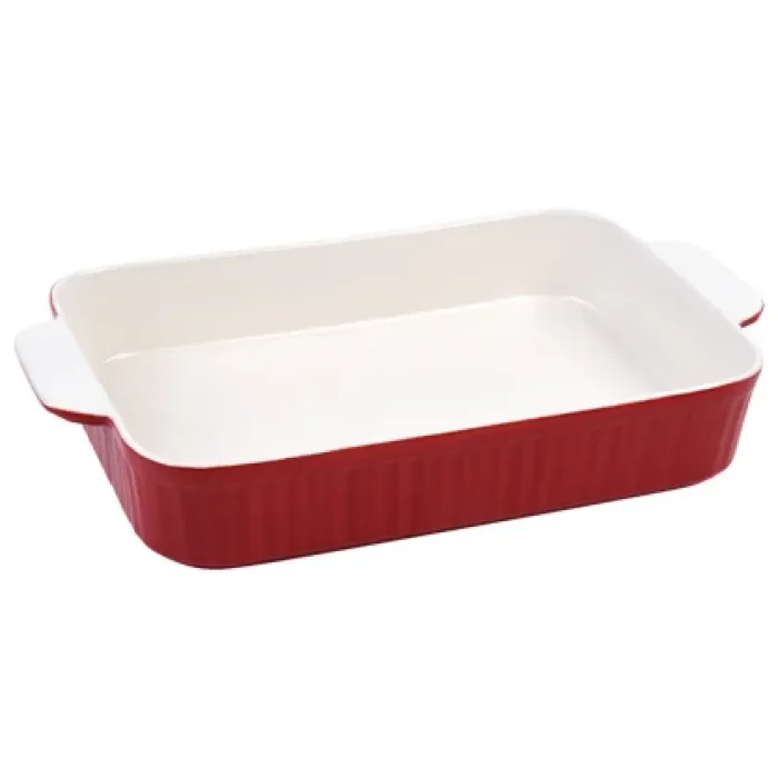 Appetite Форма керамическая прямоугольная 25,5х15,5х5 см красный Flamenco CG-F2357-FL