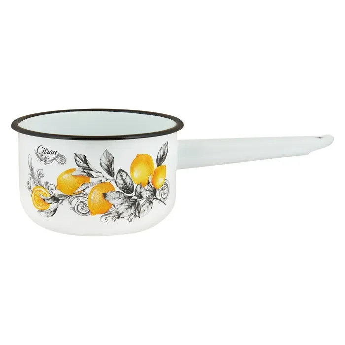 Appetite Ковш эмал 1,5л цил без/кр Citron 1с42с