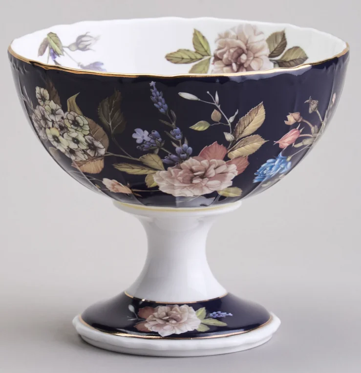 LEFARD ВАЗА НА НОЖКЕ КОБАЛЬТ 13*11 СМ 86-2491-1