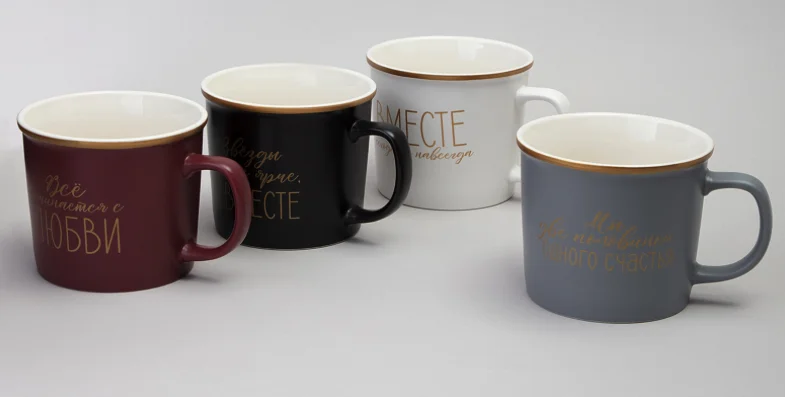 Lefard Набор Кружек 4Шт 370 Мл 260-1014