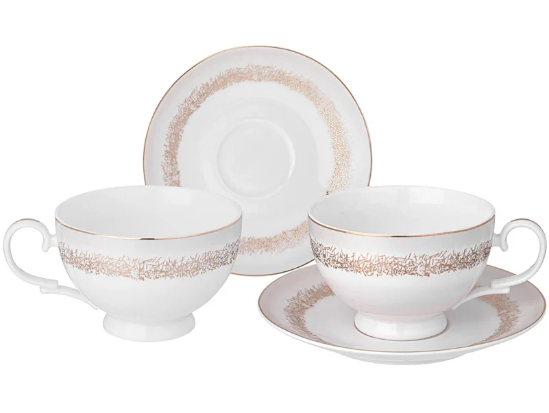 Lefard Чайный Набор Золотой Песок На 2 Пер. 4 Пр. 115-386