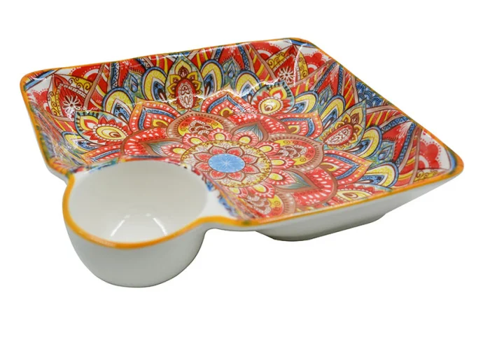 Lavenir Блюдо 490 мл, 17,5*16 см Солнце востока бгк7,5-7104