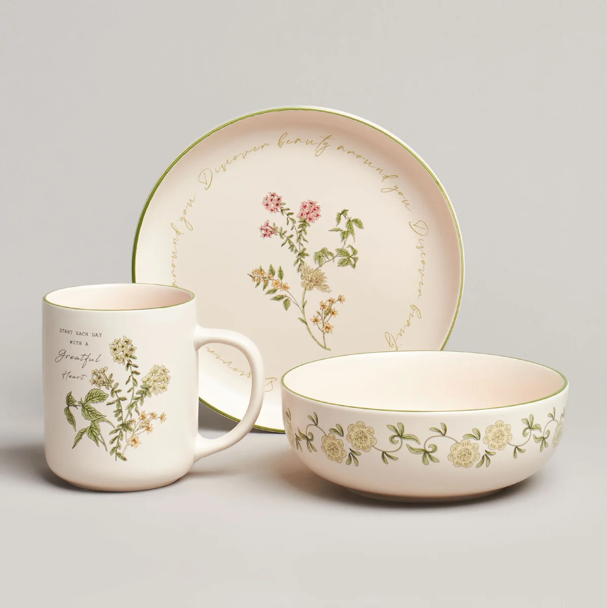 Lefard Набор посуды SPRING FLOWERS 3 пр. 260-1033