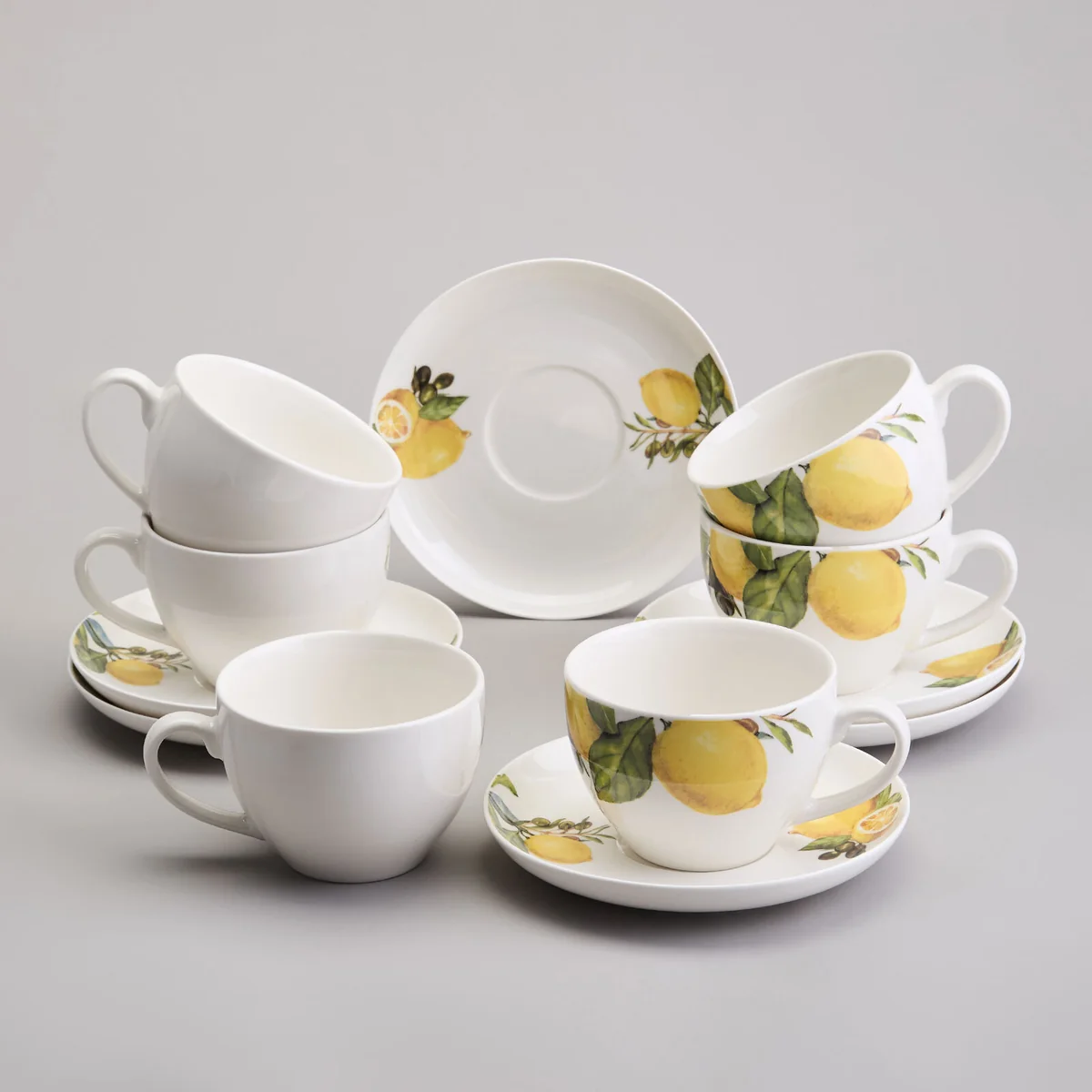 Lefard Чайный набор ЛЕМОН ТРИ на 6 пер. 12 пр. 250 мл 358-2222