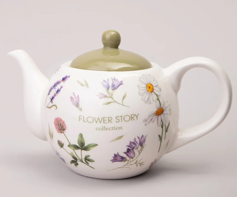 Lefard Чайник Agness FLOWER STORY 22,5*13*14,5 см 900 мл 358-2174