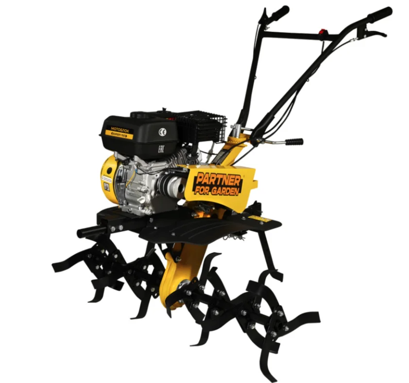 Partner Мотоблок EXPERT-70/3 (7л.с., скорости 3+1, ремень+цепь ЧУГУН, вес-80кг, гл.обр.300мм, макс.шир.1200мм)