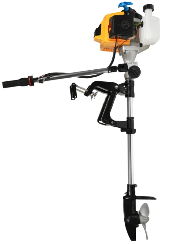 PARTNER Мотор лодочный FOR GARDEN OM 630( двухт., мощ.: 4 л.с.,аврийный выкл. двигателя, наклон румпеля, рабочий объем: 63 см³, управление: румпель, длина ноги: 930 мм, высота транца: S, запуск: ручной)