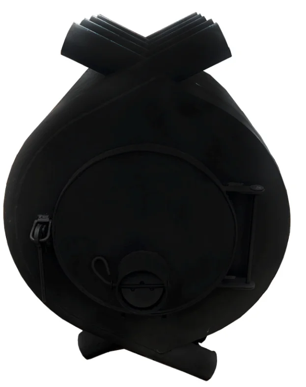 ELECTROLITE Печь ПДГ-500 (50 кВт/ч, помещ. 500куб.м, трубы 9шт/76мм, топка 0,12куб.м, макс. длина дров 65см, d дымох.150мм)