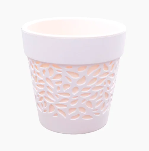 АР-ПЛАСТ Кашпо Лилия 8,3л А281 слоновая кость