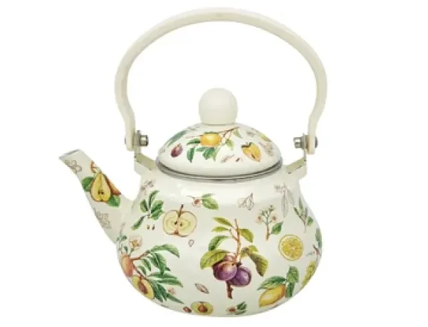 Appetite Чайник эмал 1,5л Фруктовый сад FT11-FG