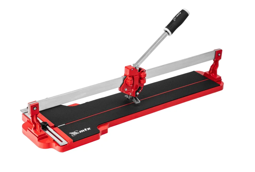 Matrix Плиткорез ручной монорельсовый 750 х 14 мм, ходовая каретка,9/4 рег. подшипников, литая станина 87593