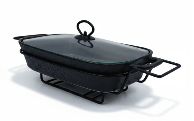 Kamille Мармит керамический 2,5 л. прямоугольный KM 6428