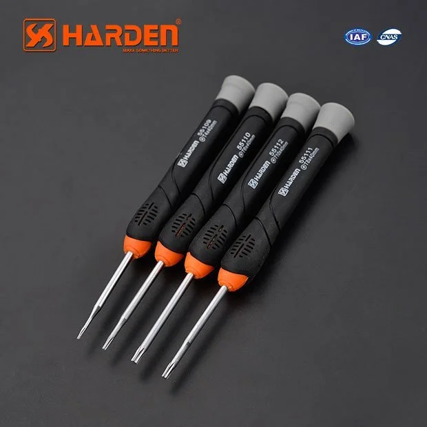 HARDEN Набор профессиональных TORX отверток для точных работ T10х50мм 5шт. 550112
