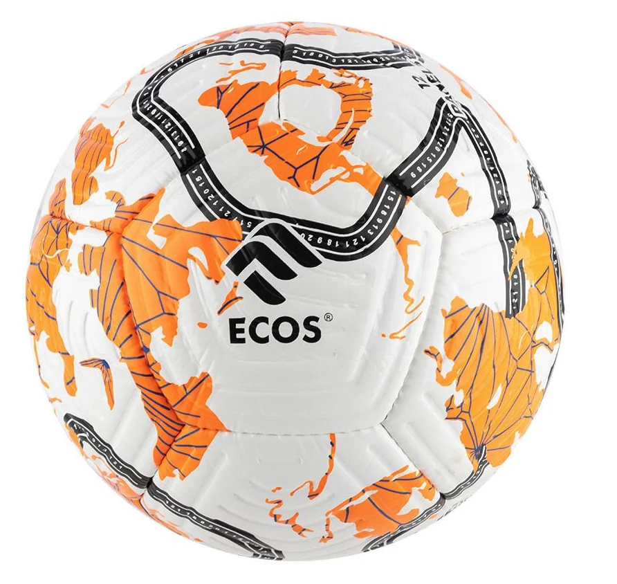 Mallony Мяч футбольный ECOS FLIGHT с тиснением, Размер №5. 109334-SK