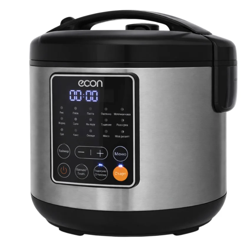 Econ Мультиварка ECO-51MC 5л 16пр 900Вт