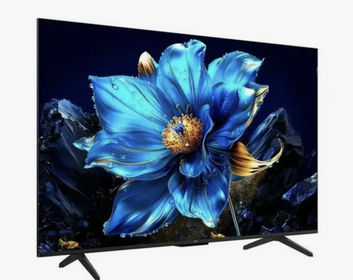 TCL Телевизор 43" 43P7K черный QLED 4K UHD 60Hz Google TV