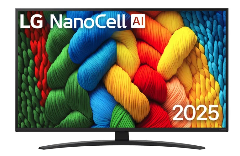 LG Телевизор 43" 43NANO81A6A черный DLED 4K UHD 60Hz Smart TV WebOS 2GB/8GB
