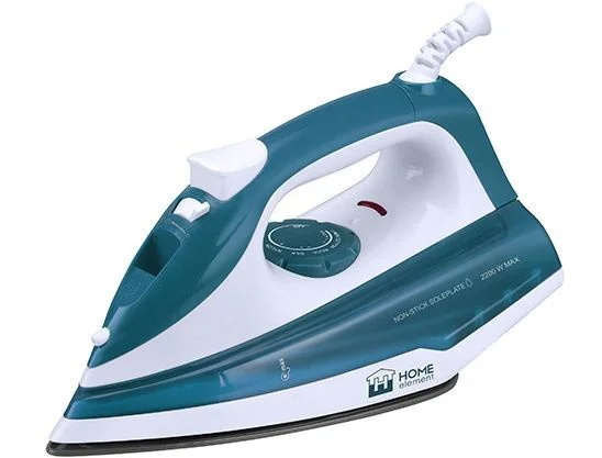 HOME ELEMENT Утюг 2200W HE IR 213 голубая бирюза