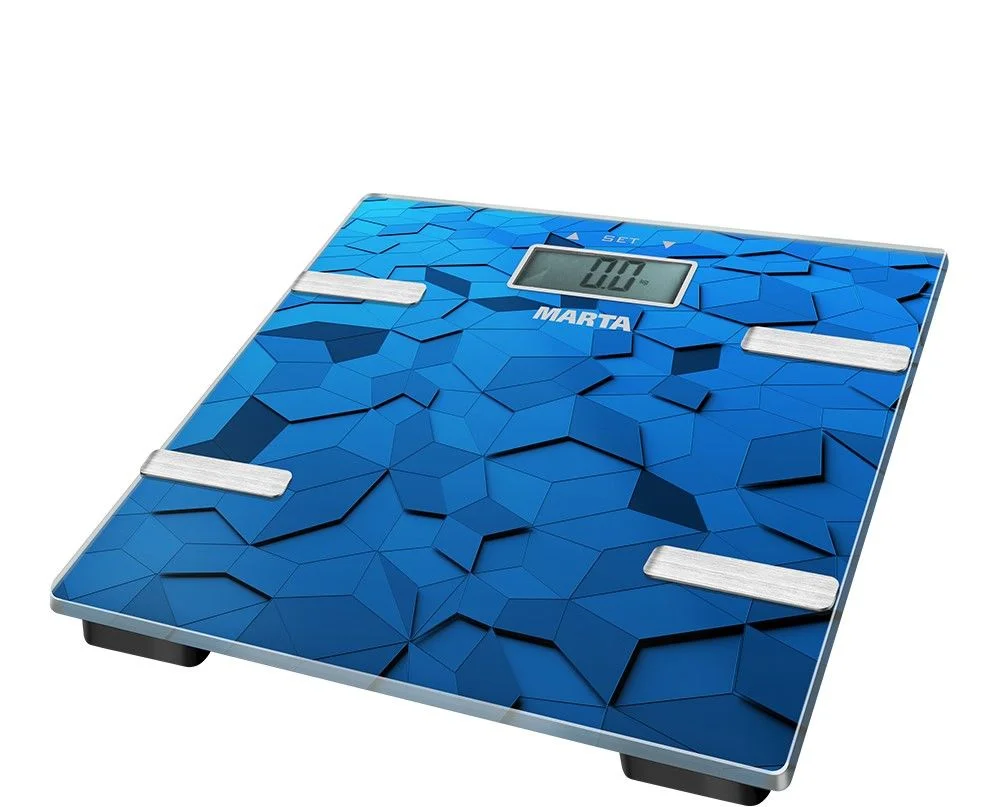 MARTA Весы напольные электронные MT 1675 синий сапфир