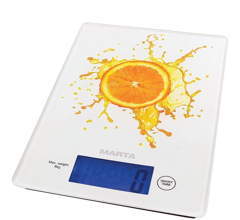 MARTA Весы кухонные MT 1633 апельсиновый фреш