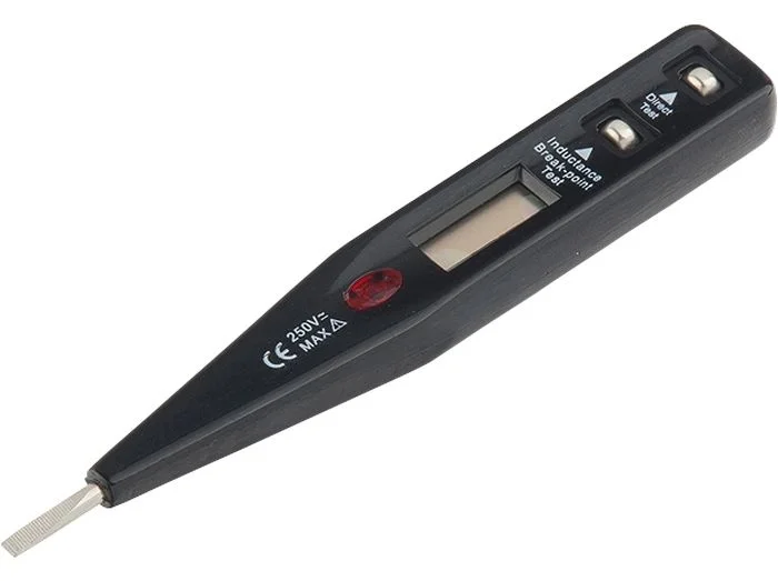 SPARTA Тестер напряжения 12-220 В, жк дисплей с неоновой лампочкой 130855